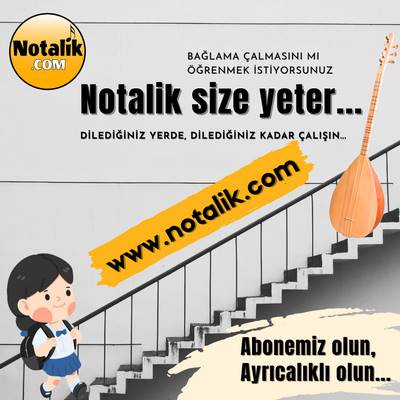 Notalik size yeter